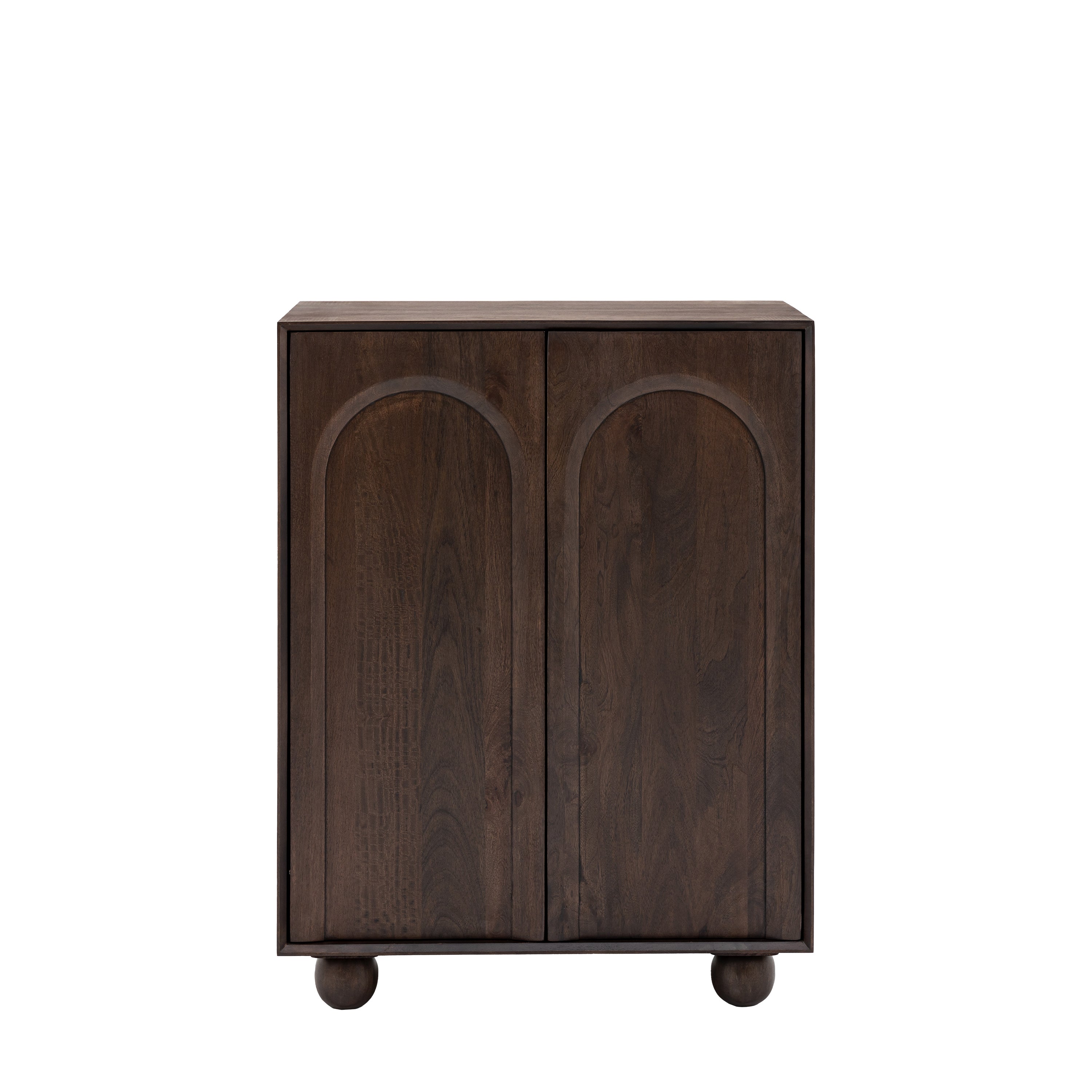 Hank Brown Mango Wood Cupboard | 2 Doors